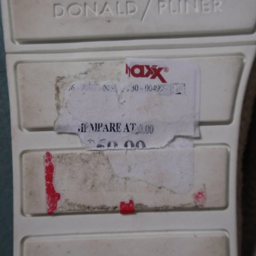 Donald Pliner Paryn Leather Tan Espadrilles Shoes Flats Slip Ons 8.5 - Picture 10 of 13